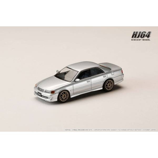 【予約安心出荷】[MDL] 1/64 トヨタ チェイサー ツアラーV (JZX100) アーリー バージョン (1996) JDM STYLE 10 スポークホイール シルバーメタリック 完成品 ミニカー(HJ645072AS) ホビージャパン(2025年10月)