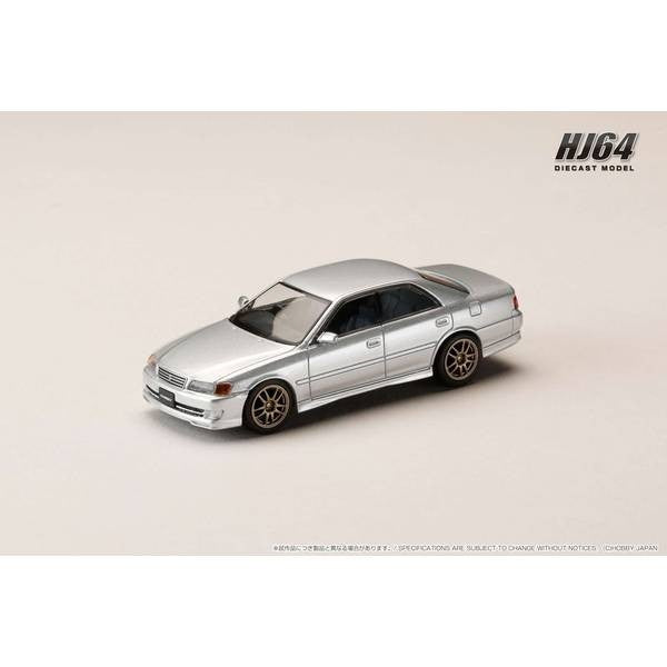 【新品】【お取り寄せ】[MDL] 1/64 トヨタ チェイサー ツアラーV (JZX100) アーリー バージョン (1996) JDM STYLE 10 スポークホイール シルバーメタリック 完成品 ミニカー(HJ645072AS) ホビージャパン(20251128)