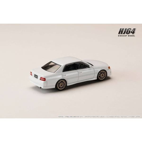 【中古即納】[MDL] 1/64 トヨタ チェイサー ツアラーV (JZX100) アーリー バージョン (1996) JDM STYLE 10 スポークホイール スーパーホワイトII 完成品 ミニカー(HJ645072AW) ホビージャパン(20251128)