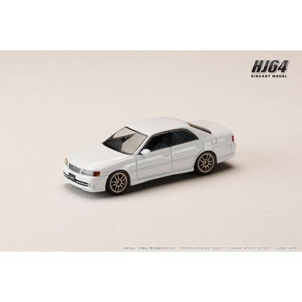 【中古即納】[MDL] 1/64 トヨタ チェイサー ツアラーV (JZX100) アーリー バージョン (1996) JDM STYLE 10 スポークホイール スーパーホワイトII 完成品 ミニカー(HJ645072AW) ホビージャパン(20251128)