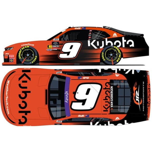 【予約安心出荷】[MDL] Lionel Racing(ライオネルレーシング) NASCAR xfinity Series 1/64 KUBOTA 2025 シボレー カマロ シェーン・ヴァン・ギスバーゲン #9 ワトキンズ・グレン 完成品 ミニカー(LR330848) 京商(2025年12月)