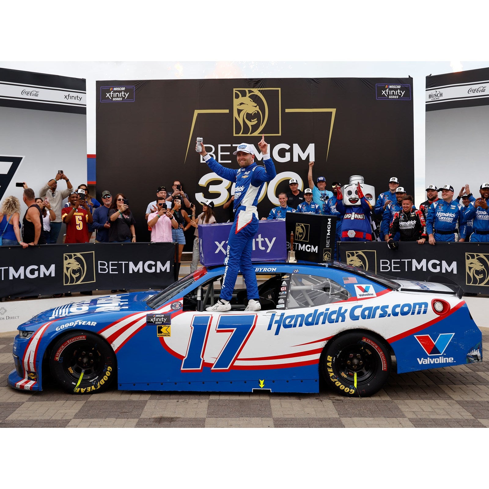 【予約安心出荷】[MDL] Lionel Racing(ライオネルレーシング) NASCAR xfinity Series 1/64 HENDRICKCARS.COM 2025 シボレー カマロ ウィリアム・バイロン #17 シャーロット BETMGM 300 ウィナー 完成品 ミニカー(LR332699) 京商(2025年12月)