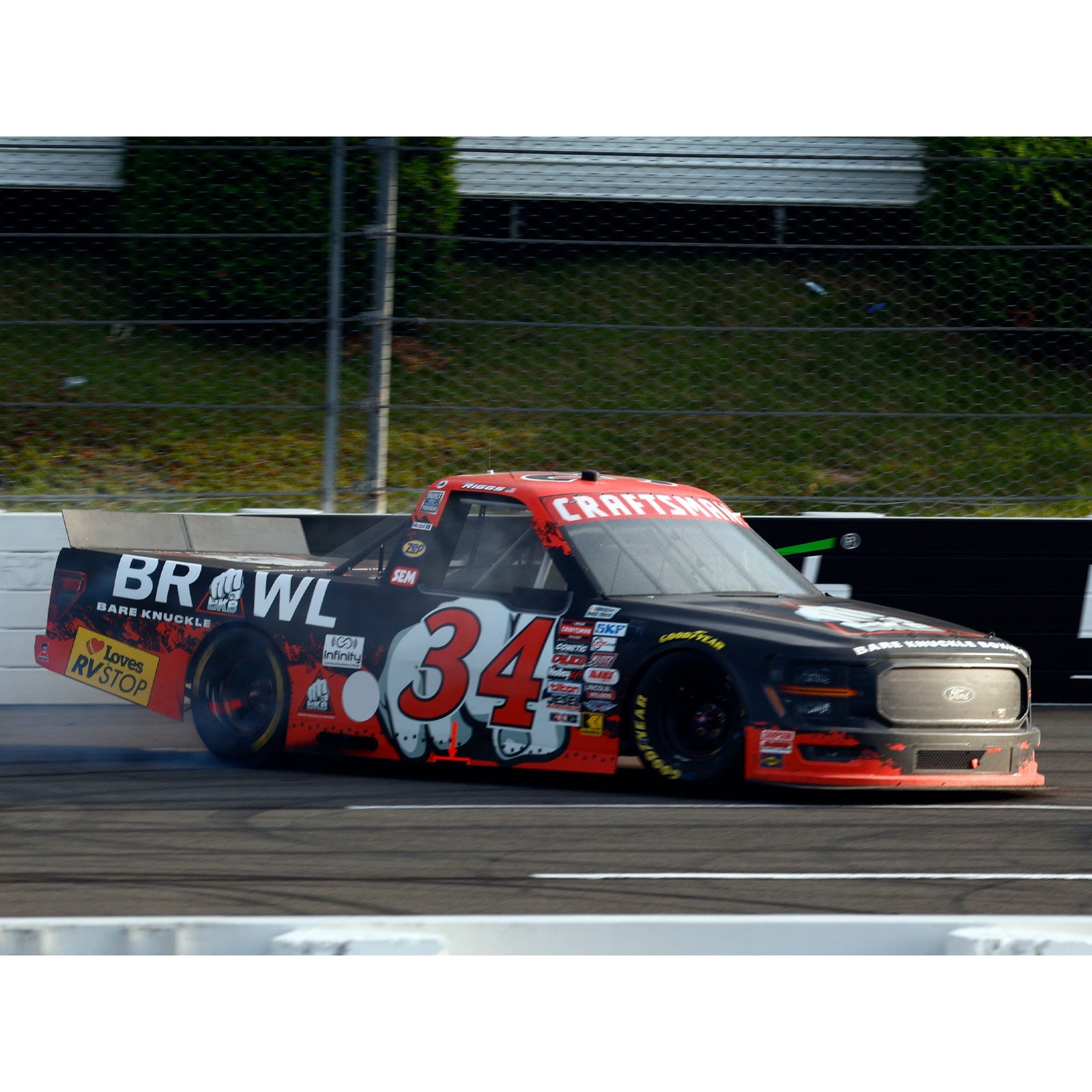 【予約安心出荷】[MDL] Lionel Racing(ライオネルレーシング) CRAFTSMAN Series 1/64 BARE KNUCKLE BOXING 2025 フォード F-150 レイン・リッグス #34 ポコノ MILLERTECH BATTERY 200 ウィナー 完成品 ミニカー(LR334549) 京商(2025年12月)