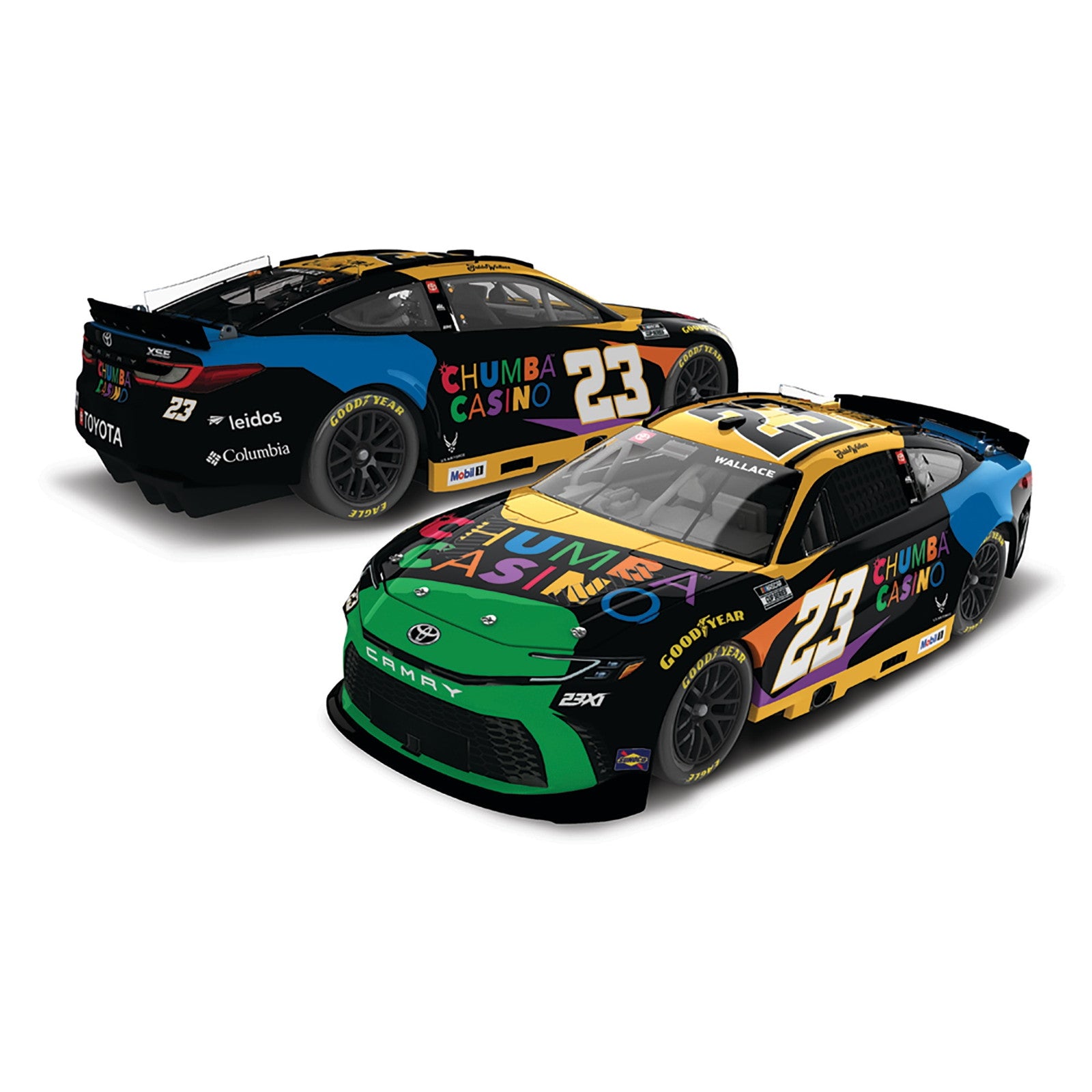 【予約安心出荷】[MDL] Lionel Racing(ライオネルレーシング) NASCAR CUP Series 1/64 CHUMBA CASINO 2025 トヨタ カムリ XSE ババ・ウォレス #23 完成品 ミニカー(LR326612) 京商(2025年12月)