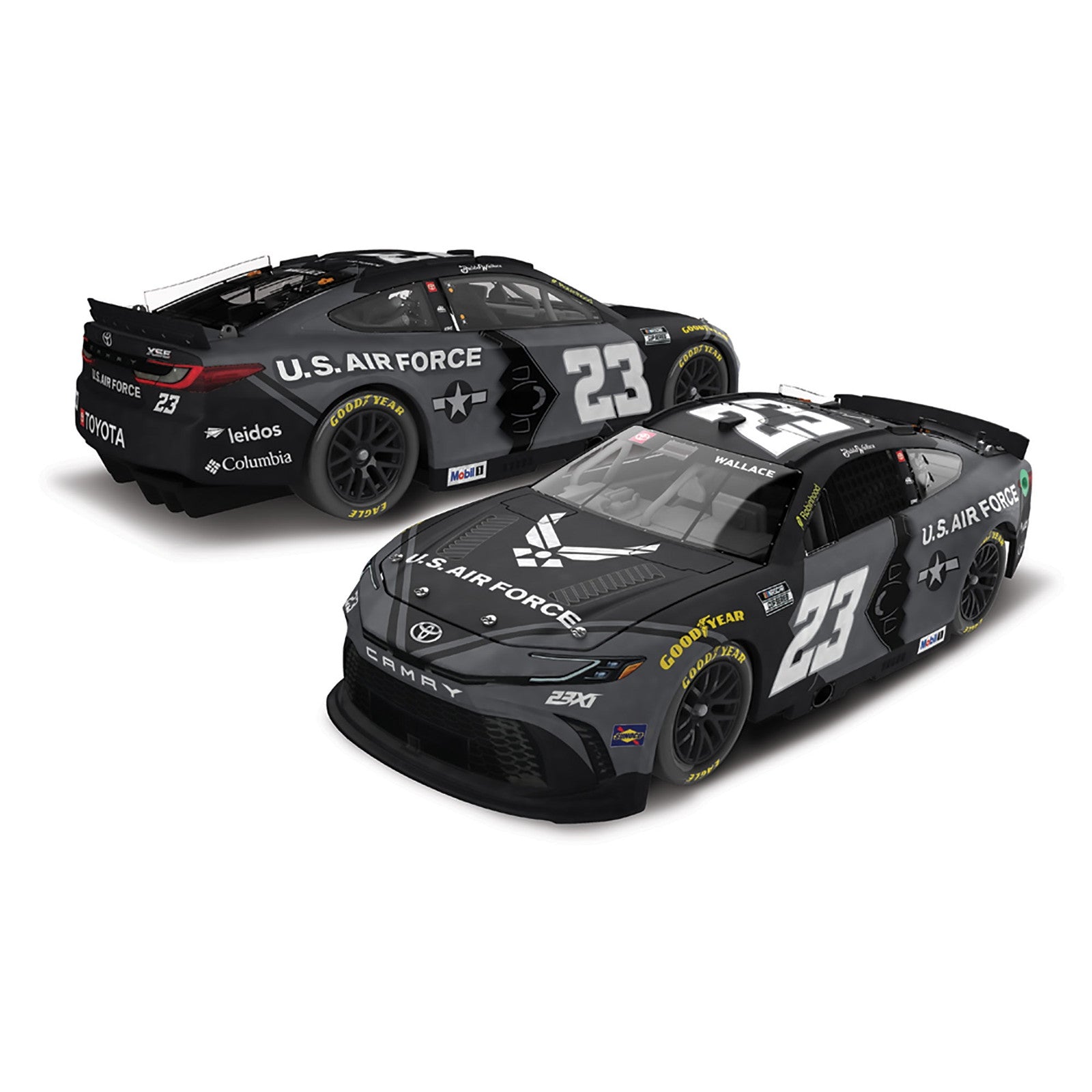 【予約安心出荷】[MDL] Lionel Racing(ライオネルレーシング) NASCAR CUP Series 1/64 US AIR FORCE 2025 トヨタ カムリ XSE ババ・ウォレス #23 完成品 ミニカー(LR327923) 京商(2025年12月)