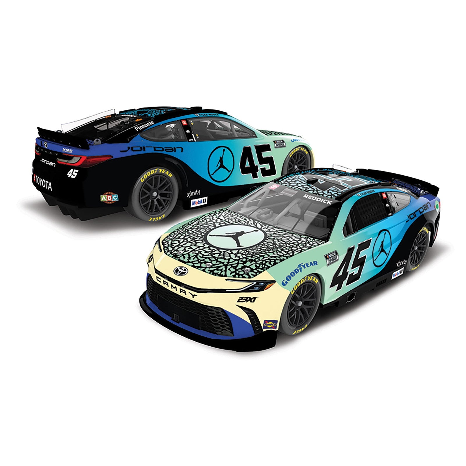 【予約安心出荷】[MDL] Lionel Racing(ライオネルレーシング) NASCAR CUP Series 1/64 JORDAN BRAND JUMPMAN 2025 トヨタ カムリ XSE タイラー・レディック #45 マイアミ 完成品 ミニカー(LR328760) 京商(2025年12月)