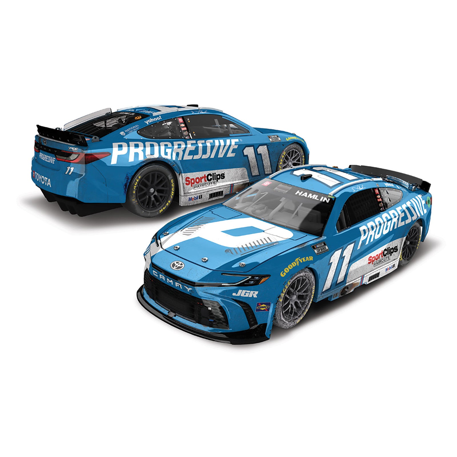 【予約安心出荷】[MDL] Lionel Racing(ライオネルレーシング) NASCAR CUP Series 1/64 PROGRESSIVE 2025 トヨタ カムリ XSE デニー・ハムリン #11 マーティンズビル COOK OUT 400 ウィナー 完成品 ミニカー(LR330473) 京商(2025年12月)
