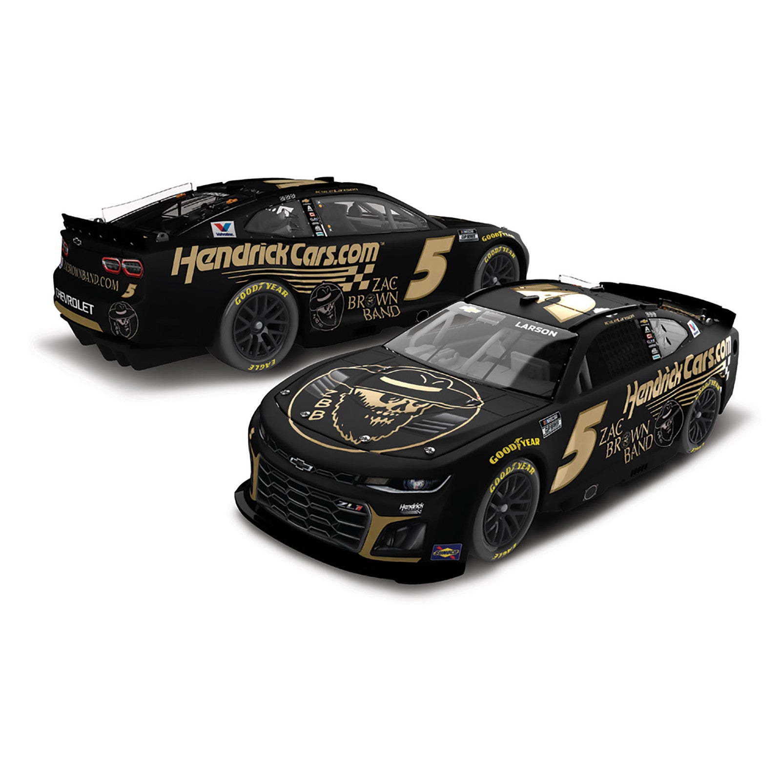 【予約安心出荷】[MDL] Lionel Racing(ライオネルレーシング) NASCAR CUP Series 1/64 ZAC BROWN BAND/HENDRICKCARS.COM 2025 シボレー カマロ カイル・ラーソン #5 ラスベガス 完成品 ミニカー(LR334242) 京商(2025年12月)