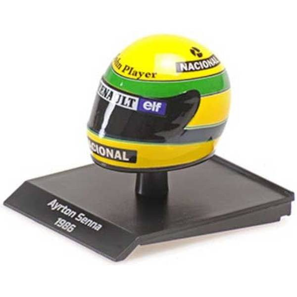【予約安心出荷】[MDL] 1/10 F1 ヘルメット アイルトン・セナ 1986 完成品 ミニカー用アクセサリ(540388612) MINICHAMPS(ミニチャンプス)(2025年9月)