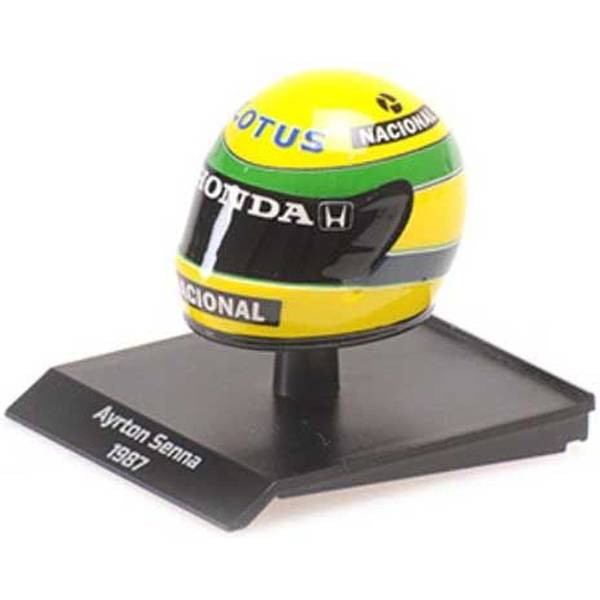 【予約安心出荷】[MDL] 1/10 F1 ヘルメット アイルトン・セナ 1987 完成品 ミニカー用アクセサリ(540388712) MINICHAMPS(ミニチャンプス)(2025年9月)