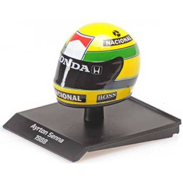 【予約安心出荷】[MDL] 1/10 F1 ヘルメット アイルトン・セナ 1988 完成品 ミニカー用アクセサリ(540388812) MINICHAMPS(ミニチャンプス)(2025年9月)