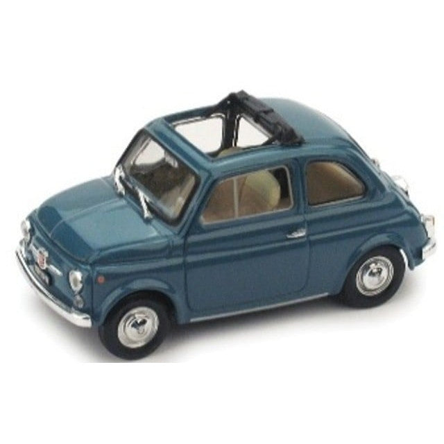 【予約安心出荷】[MDL] (再販) 1/43 フィアット 500F オープン 1965-72 ミディアムブルー 完成品 ミニカー(R45408) BRUMM(ブルム)(2025年9月)