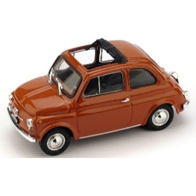 【予約安心出荷】[MDL] (再販) 1/43 フィアット 500F オープン 1965-72 コーラルレッド 完成品 ミニカー(R45414) BRUMM(ブルム)(2025年9月)