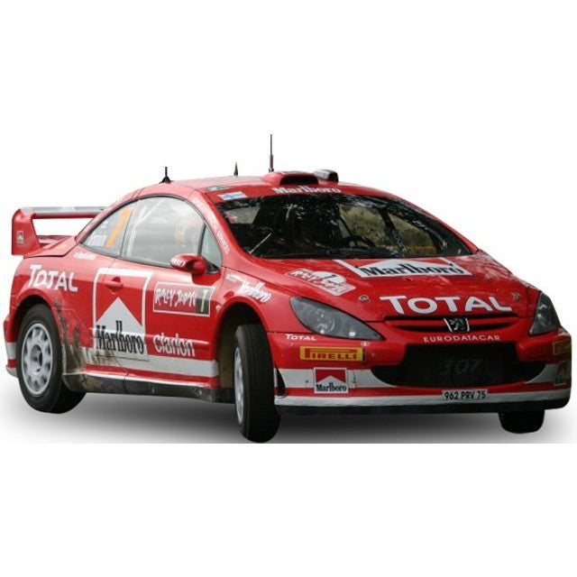 【予約安心出荷】[MDL] 1/18 プジョー 307 WRC 2005年 ラリージャパン 優勝 M.Gronholm/T.Rautiainen 完成品 ミニカー(4679) SUN STAR(サンスター)(2025年11月)