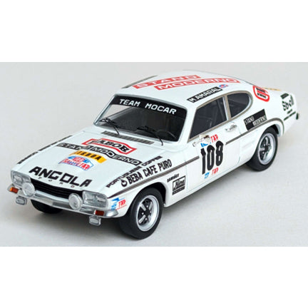 【予約安心出荷】[MDL] 1/43 フォード カプリ 2600 RS 1972年 TAPラリー #108 Larama/Carlos Amaral da Silva 完成品 ミニカー(dsn317) Trofeu(トロフュー)(2025年9月)