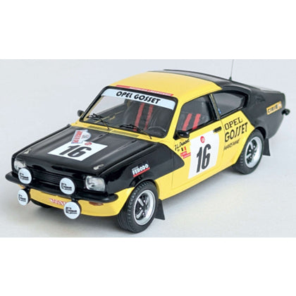 【予約安心出荷】[MDL] 1/43 オペル カデット GT/E 1978年 ブックル スパ 1位 #16 Jean-Louis Dumont/Josy Materne 完成品 ミニカー(dsn321) Trofeu(トロフュー)(2025年9月)