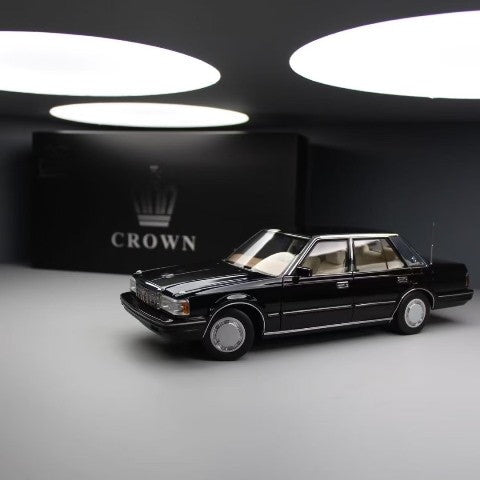 【予約安心出荷】[MDL] 1/18 トヨタ クラウン MS122 ブラック(内装ベージュ) 完成品 ミニカー(8250611B-2) XiaoGuang MODEL(2025年9月)