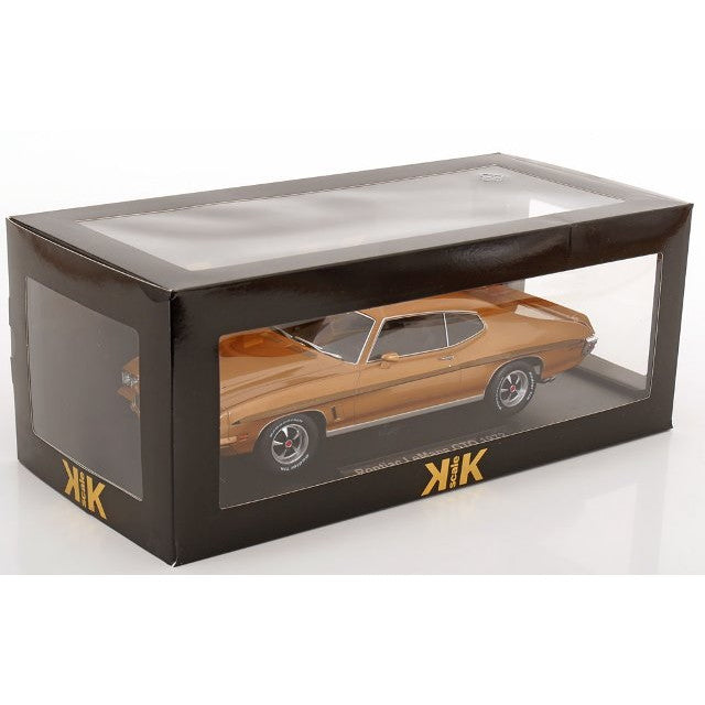 【予約安心出荷】[MDL] 1/18 Pontiac LeMans(ポンティアック ルマン) GTO 1972(ライトブラウンメタリック) 完成品 ミニカー(KKDC181356) KK scale(ケーケースケール)(2026年2月)