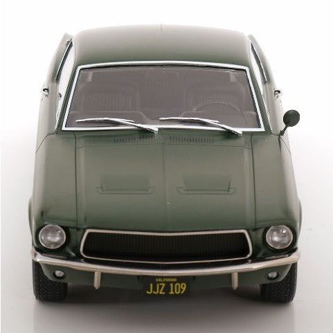 【予約安心出荷】[MDL] 1/18 Ford Mustang(フォード マスタング) GT Fastback(ファストバック) 1968 マットグリーン 完成品 ミニカー(KKDC181395) KK scale(ケーケースケール)(2026年2月)