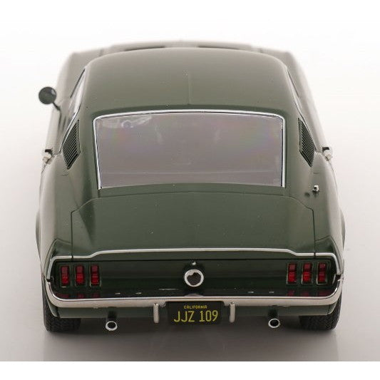 【予約安心出荷】[MDL] 1/18 Ford Mustang(フォード マスタング) GT Fastback(ファストバック) 1968 マットグリーン 完成品 ミニカー(KKDC181395) KK scale(ケーケースケール)(2026年2月)