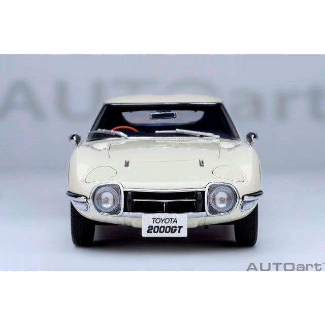 【予約安心出荷】[MDL] オートアート・コンポジットモデルシリーズ 1/18 トヨタ 2000GT 1967(ホワイト) 完成品 ミニカー(79546) AUTOart(オートアート)(2025年9月)