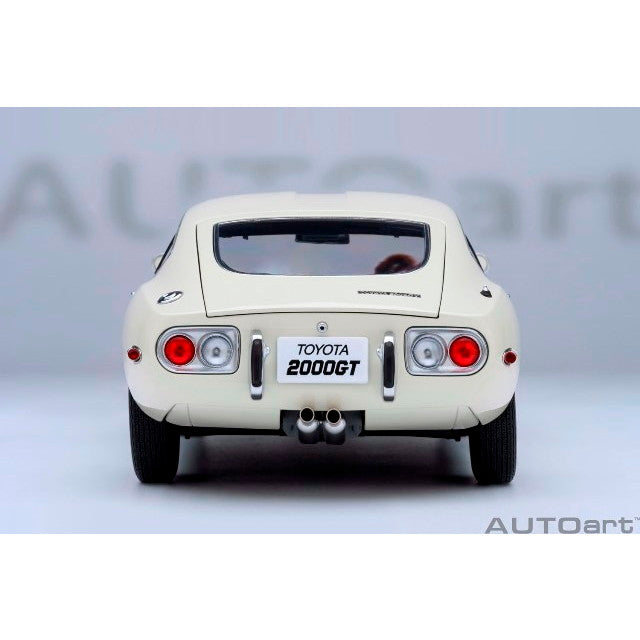 【予約安心出荷】[MDL] オートアート・コンポジットモデルシリーズ 1/18 トヨタ 2000GT 1967(ホワイト) 完成品 ミニカー(79546) AUTOart(オートアート)(2025年9月)