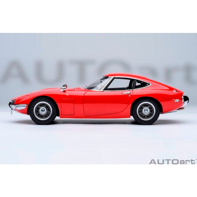 【予約安心出荷】[MDL] オートアート・コンポジットモデルシリーズ 1/18 トヨタ 2000GT 1967(レッド) 完成品 ミニカー(79547) AUTOart(オートアート)(2025年9月)