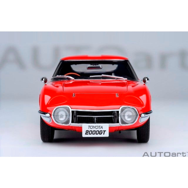【予約安心出荷】[MDL] オートアート・コンポジットモデルシリーズ 1/18 トヨタ 2000GT 1967(レッド) 完成品 ミニカー(79547) AUTOart(オートアート)(2025年9月)