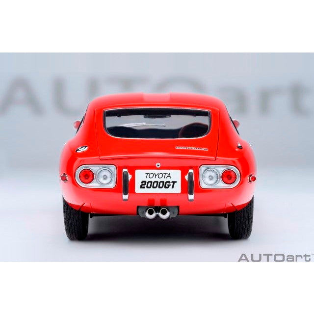 【予約安心出荷】[MDL] オートアート・コンポジットモデルシリーズ 1/18 トヨタ 2000GT 1967(レッド) 完成品 ミニカー(79547) AUTOart(オートアート)(2025年9月)