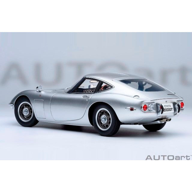 【予約安心出荷】[MDL] オートアート・コンポジットモデルシリーズ 1/18 トヨタ 2000GT 1967(シルバー) 完成品 ミニカー(79548) AUTOart(オートアート)(2025年9月)