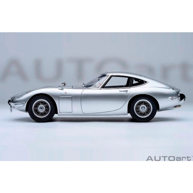 【予約安心出荷】[MDL] オートアート・コンポジットモデルシリーズ 1/18 トヨタ 2000GT 1967(シルバー) 完成品 ミニカー(79548) AUTOart(オートアート)(2025年9月)