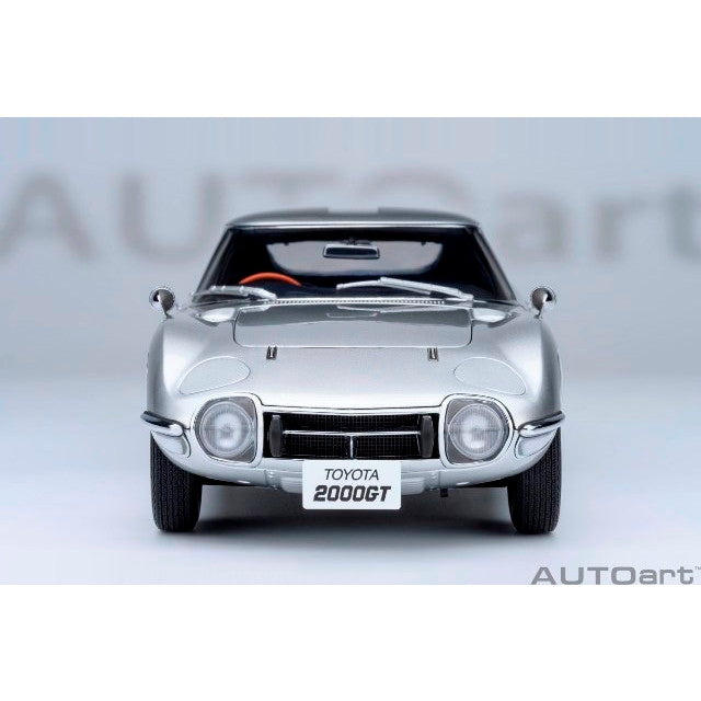 【予約安心出荷】[MDL] オートアート・コンポジットモデルシリーズ 1/18 トヨタ 2000GT 1967(シルバー) 完成品 ミニカー(79548) AUTOart(オートアート)(2025年9月)