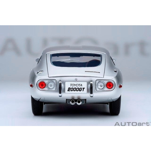 【予約安心出荷】[MDL] オートアート・コンポジットモデルシリーズ 1/18 トヨタ 2000GT 1967(シルバー) 完成品 ミニカー(79548) AUTOart(オートアート)(2025年9月)