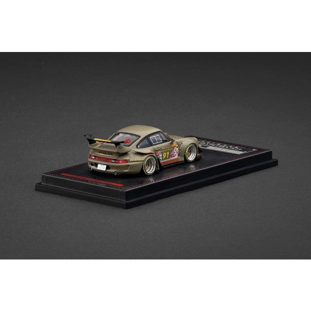 【新品】【お取り寄せ】[MDL] 1/64 RWB 993 Matte Green(マットグリーン) 完成品 ミニカー(IG3873) ignition model(イグニッションモデル)(20260131)