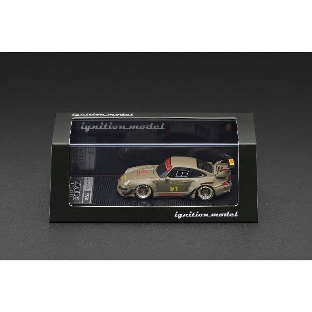 【新品】【お取り寄せ】[MDL] 1/64 RWB 993 Matte Green(マットグリーン) 完成品 ミニカー(IG3873) ignition model(イグニッションモデル)(20260131)