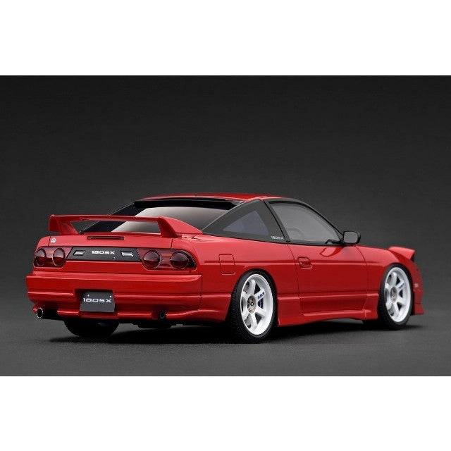 【予約安心出荷】[MDL] 1/18 Nissan 180SX TYPE X(RPS13) Red(レッド) 完成品 ミニカー(IG3764) ignition model(イグニッションモデル)(2025年12月)