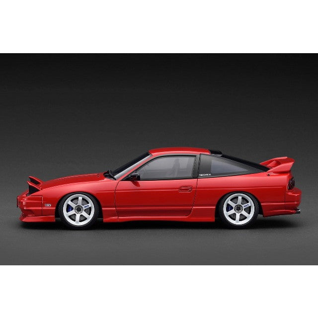 【予約安心出荷】[MDL] 1/18 Nissan 180SX TYPE X(RPS13) Red(レッド) 完成品 ミニカー(IG3764) ignition model(イグニッションモデル)(2025年12月)
