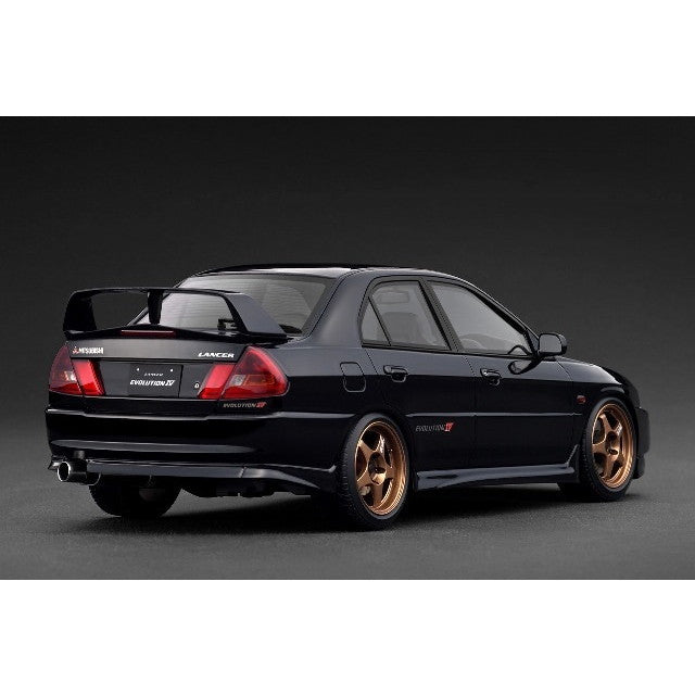 【予約安心出荷】[MDL] 1/18 Mitsubishi LANCER EVOLUTION(ランサーエボリューション) IV(CN9A) Black(ブラック) 完成品 ミニカー(IG3785) ignition model(イグニッションモデル)(2026年1月)