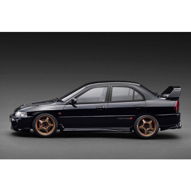 【予約安心出荷】[MDL] 1/18 Mitsubishi LANCER EVOLUTION(ランサーエボリューション) IV(CN9A) Black(ブラック) 完成品 ミニカー(IG3785) ignition model(イグニッションモデル)(2026年1月)