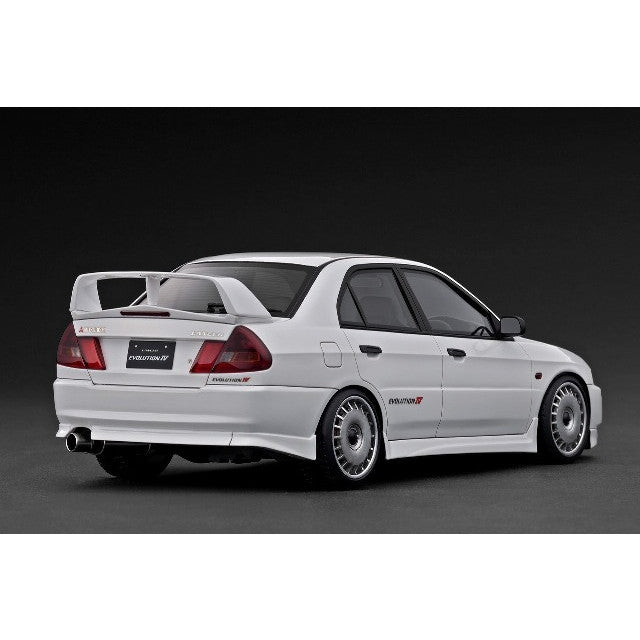 【予約安心出荷】[MDL] 1/18 Mitsubishi LANCER EVOLUTION(ランサーエボリューション) IV(CN9A) White(ホワイト) 完成品 ミニカー(IG3787) ignition model(イグニッションモデル)(2026年1月)