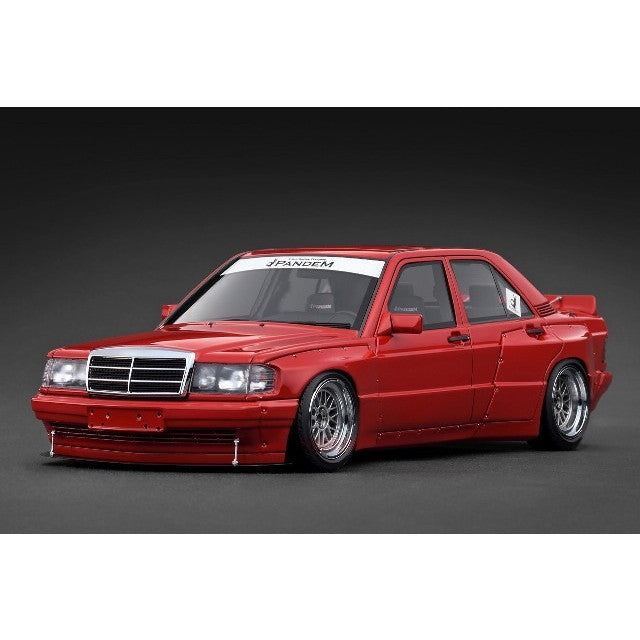 【予約安心出荷】[MDL] 1/18 PANDEM(パンデム) 190 Red(レッド) 完成品 ミニカー(IG3775) ignition model(イグニッションモデル)(2026年1月)
