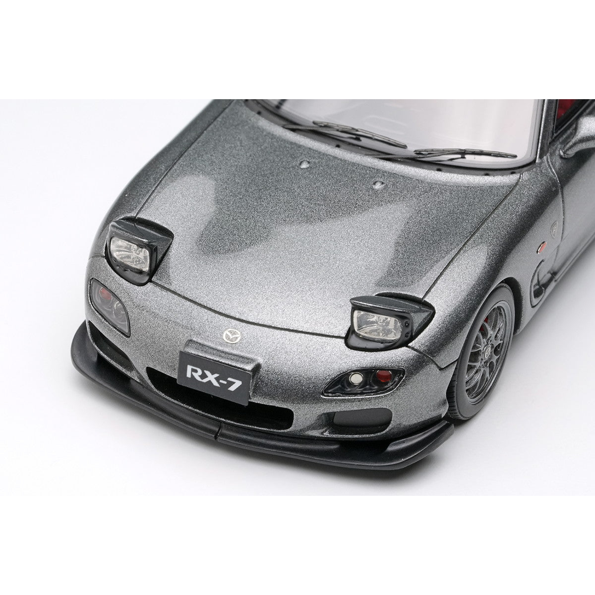【予約安心出荷】[MDL] 1/43 Mazda(マツダ) RX-7 FD3S Spirit R TypeA Head Lamp open ver. チタニウムグレーメタリック 完成品 ミニカー(EM817A) EIDOLON(アイドロン)(2026年3月)