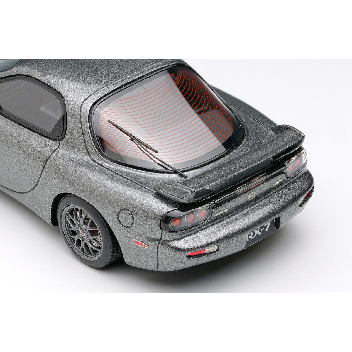 【予約安心出荷】[MDL] 1/43 Mazda(マツダ) RX-7 FD3S Spirit R TypeA Head Lamp open ver. チタニウムグレーメタリック 完成品 ミニカー(EM817A) EIDOLON(アイドロン)(2026年3月)