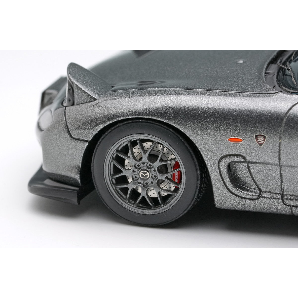【予約安心出荷】[MDL] 1/43 Mazda(マツダ) RX-7 FD3S Spirit R TypeA Head Lamp open ver. チタニウムグレーメタリック 完成品 ミニカー(EM817A) EIDOLON(アイドロン)(2026年3月)