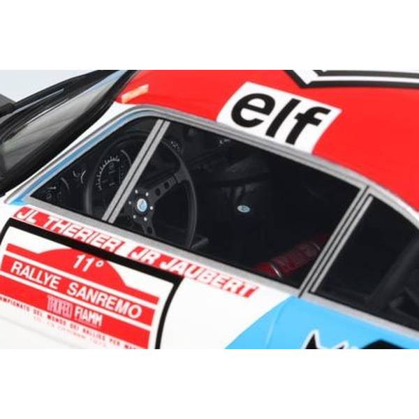 【予約安心出荷】[MDL] 1/12 アルピーヌ A110 1800 サンレモラリー 1973 #1 完成品 ミニカー(OTMG096) OttO mobile(オットーモビル)(2026年2月)