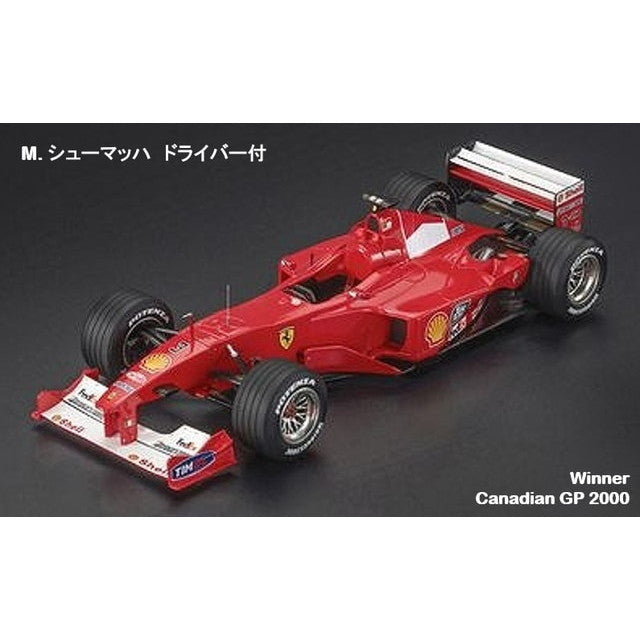 【予約安心出荷】[MDL] GP REPLICAS 1/18 フェラーリ F1-2000 カナダGP ウィナー No.3 M.シューマッハ ドライバー付 完成品 ミニカー(GRP167-1DWD) TOPMARQUES(2025年10月)