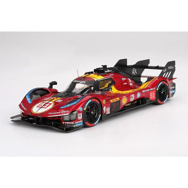 【予約安心出荷】[MDL] BBR COMPETITION Series 1/18 フェラーリ 499P WEC カタール 1812km 2025 3位入賞車 #51 Ferrari AF Corse 完成品 ミニカー(CS18008) BBR(2025年11月)