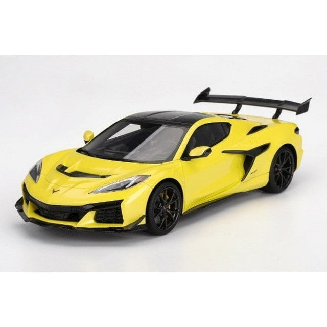 【予約安心出荷】[MDL] TOP SPEEDシリーズ 1/18 シボレー コルベット ZR1 Accelerate Yellow 完成品 ミニカー(TS0645) TSM(トゥルースケールミニチュアズ)(2025年11月)