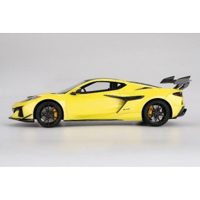 【予約安心出荷】[MDL] TOP SPEEDシリーズ 1/18 シボレー コルベット ZR1 Accelerate Yellow 完成品 ミニカー(TS0645) TSM(トゥルースケールミニチュアズ)(2025年11月)