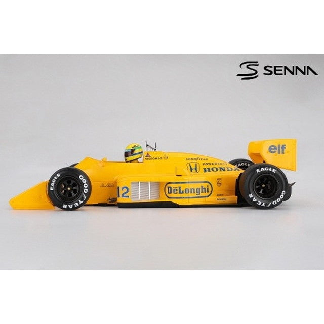 【予約安心出荷】[MDL] 1/12 ロータス 99T モナコグランプリ 1987 優勝車 #12 アイルトン・セナ 完成品 ミニカー(TSM120016) TSM(トゥルースケールミニチュアズ)(2025年12月)